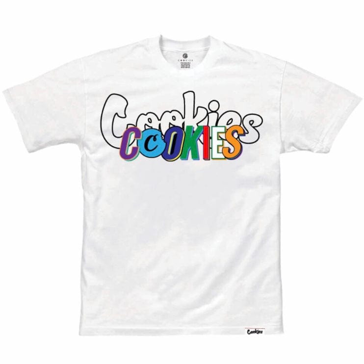 Cookies On The Block SS Tee (White) CM232TSP66