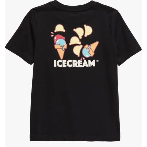 Kids Ice Cream Scoops SS Tee (Black) 433-3200