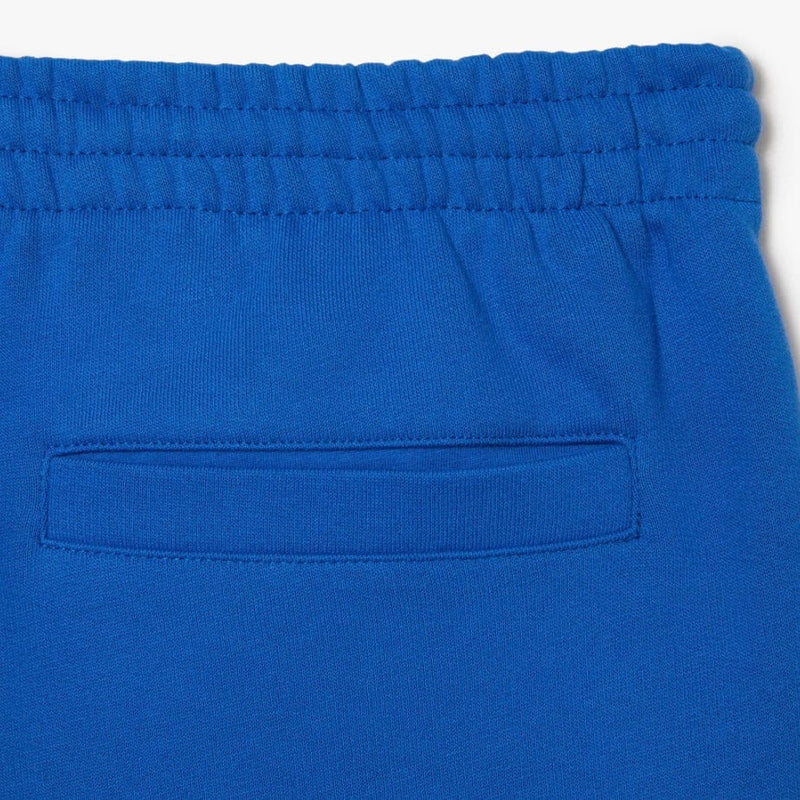 Lacoste Organic Brushed Cotton Fleece Shorts (Royal Blue) GH9627-51