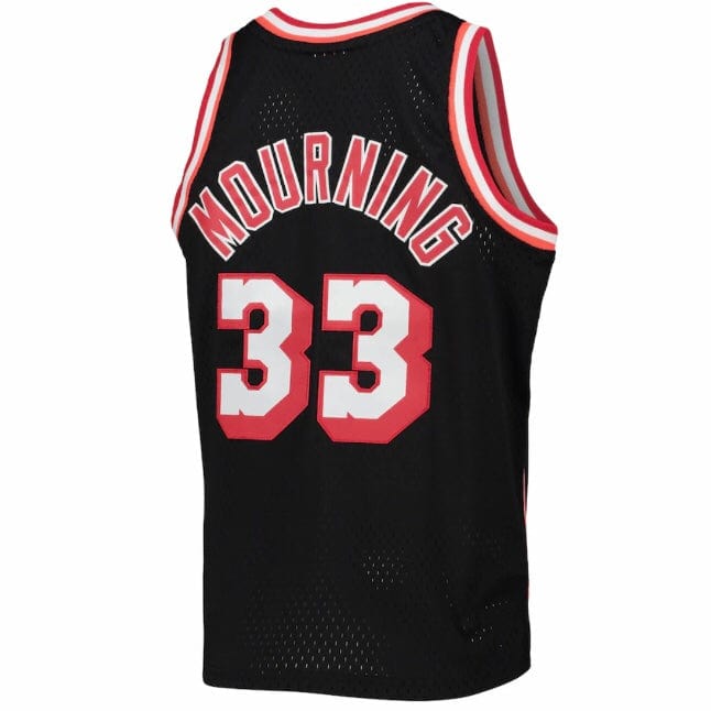 Boys Mitchell & Ness Nba Miami Heat Mourning Alonzo Jersey (Black)