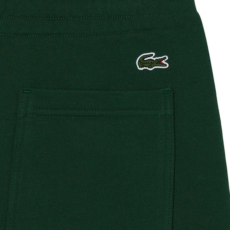 Lacoste Unbrushed Organic Cotton Fleece Short (Green) GH5582-51