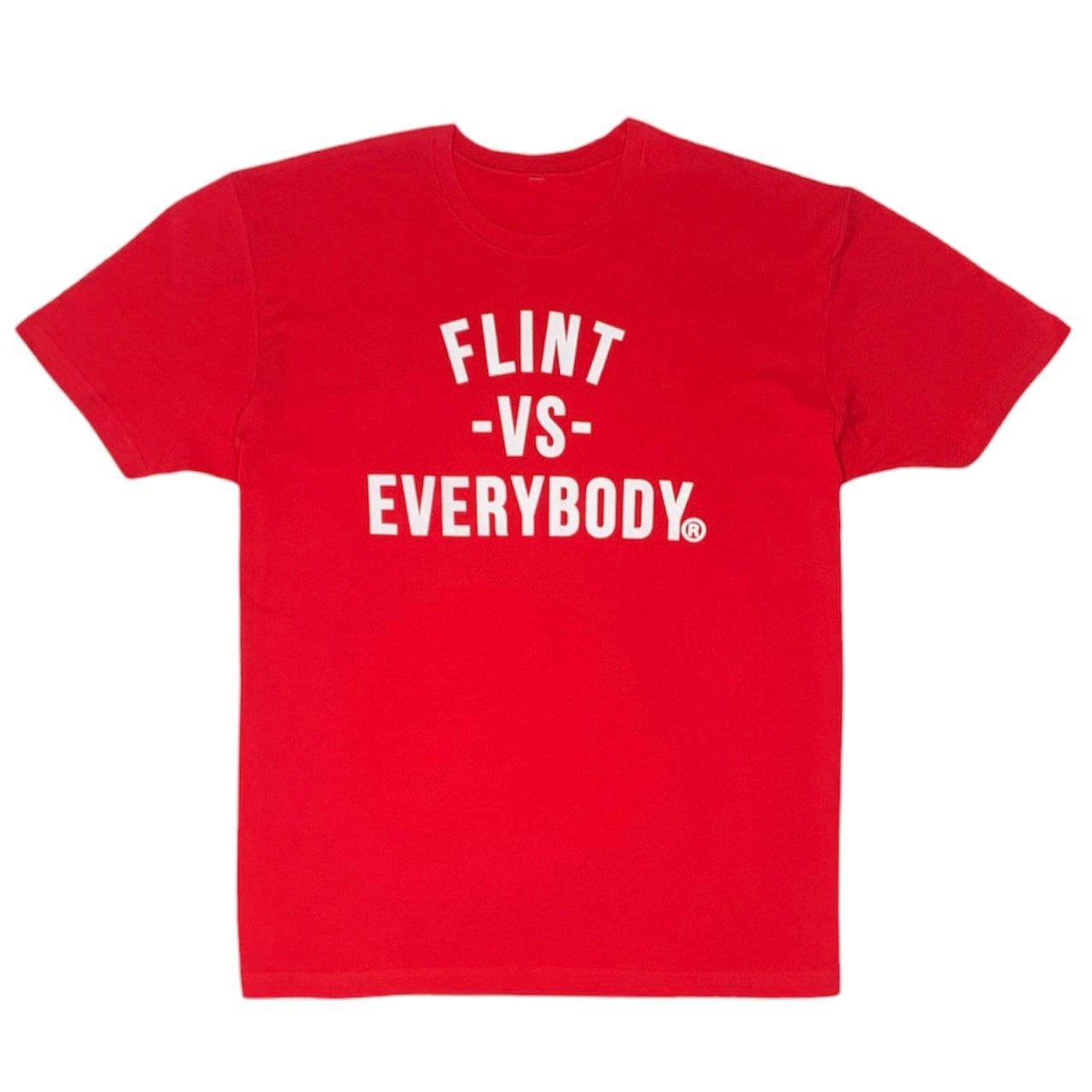 Flint Vs Everybody T-Shirt (Red) - FVE123