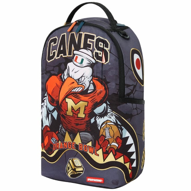 Sprayground Canes Muscle University Of Miami Backpack