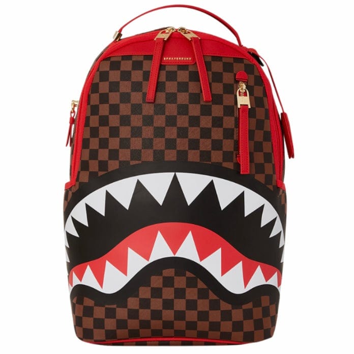 Sprayground Red Sharks In Paris DLXSV Backpack