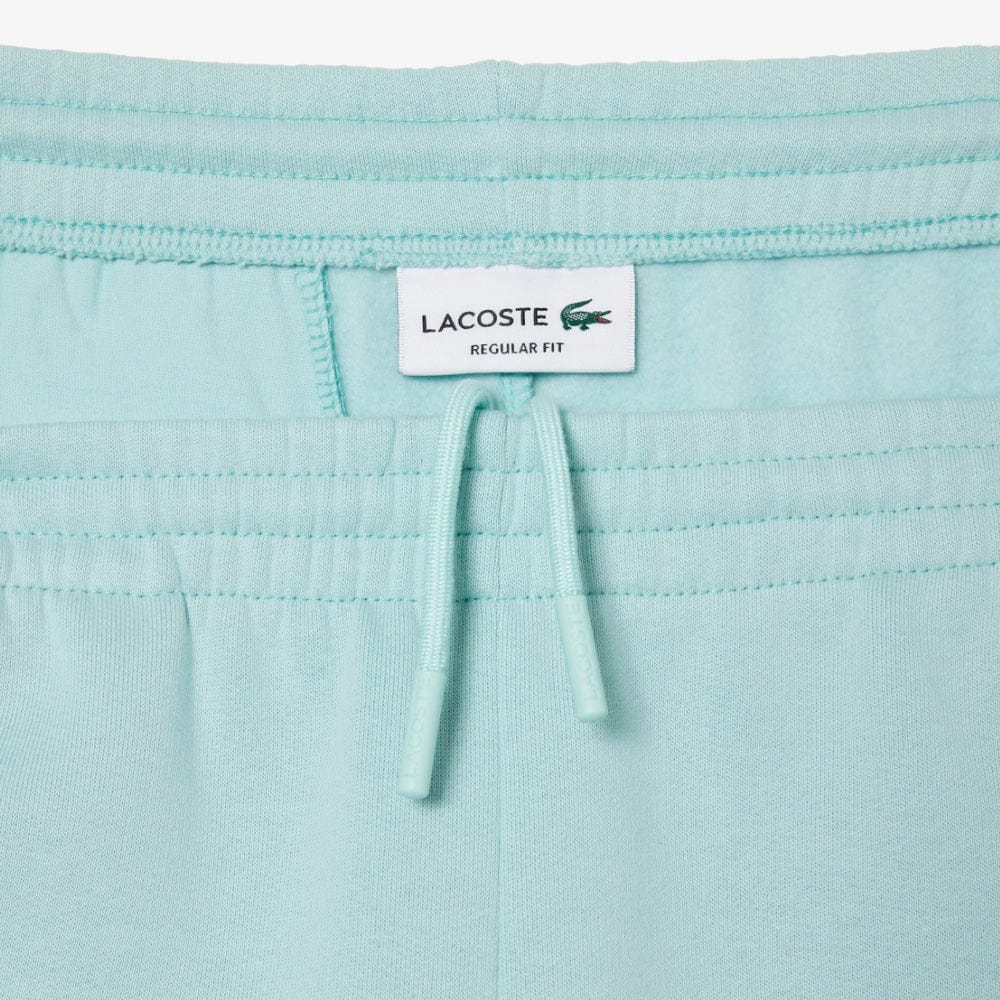 Lacoste Organic Brushed Cotton Fleece Shorts (Mint Green) GH9627-51