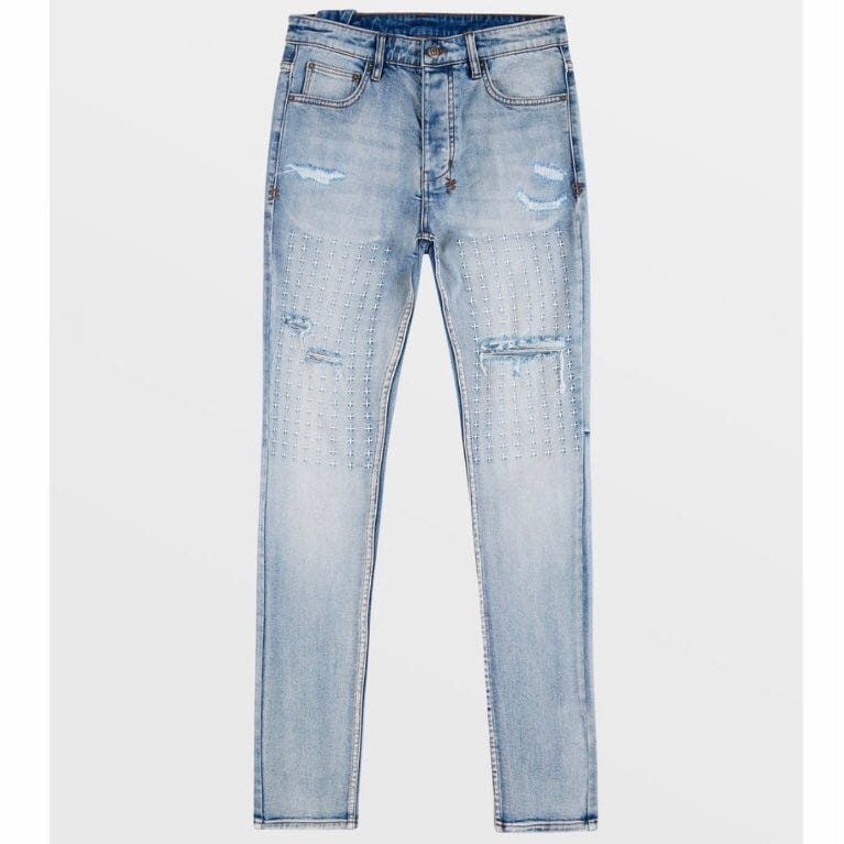 Ksubi Chitch Enjoy Trashed Jean (Light Acid Wash) MPF23DJ033