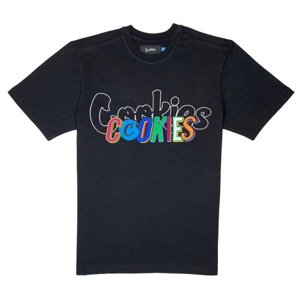 Cookies On The Block Jersey Knit (Black) CM232KST04
