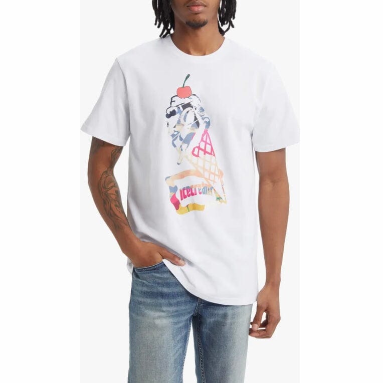 Ice Cream Cucumber SS Tee (White) 431-3205