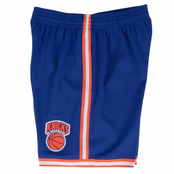 Boys Mitchell & Ness Nba New York Knicks Swingman Road Shorts (Royal)
