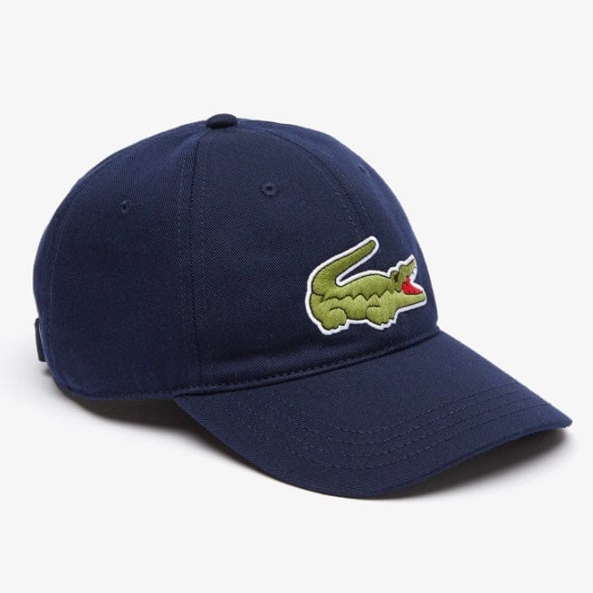 Lacoste Unisex Adjustable Organic Cotton Twill Cap (Navy) RK9871-51