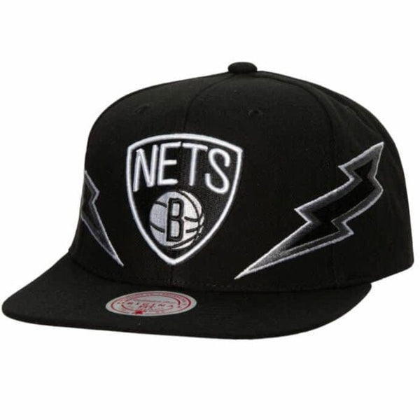 Mitchell & Ness NBA Brooklyn Nets Double Trouble Snapback (Black)