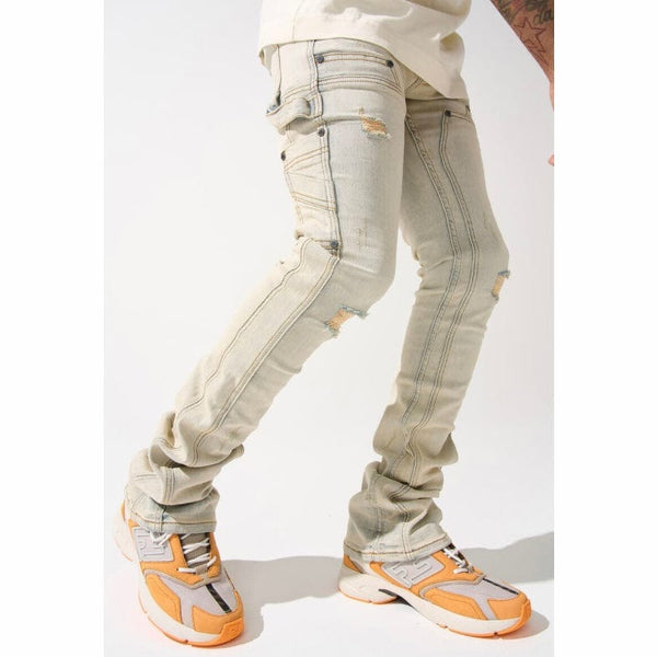 Serenede Cloud Stacked Jeans (Earth) CL-EA