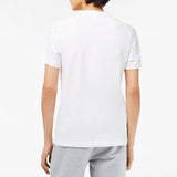 Lacoste Cotton Jersey Print T Shirt (White) TH5070-51