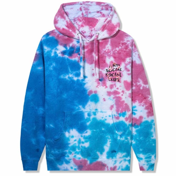 Anti Social Social Club Kkoch Hi-5 Tie Dye Hoodie (Cotton Candy)