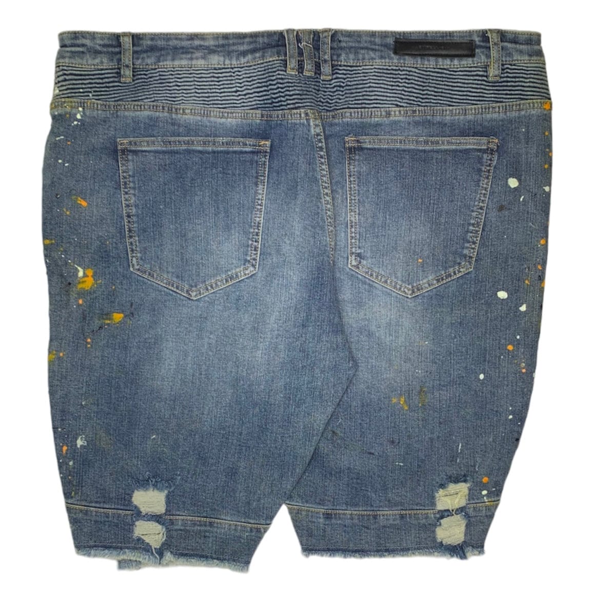 Embellish Acrylic Denim Short - EMBSU119-108