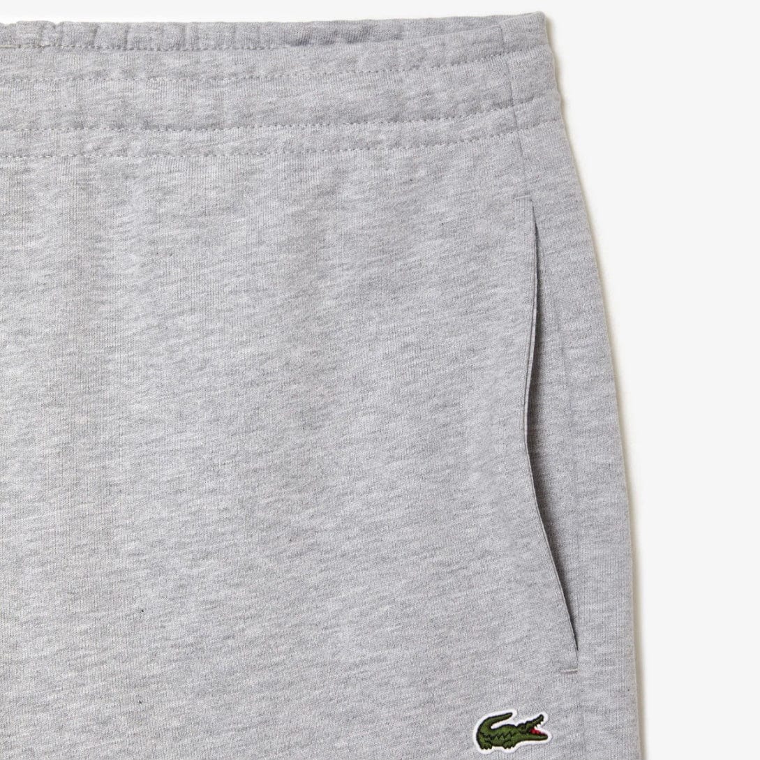 Lacoste Unbrushed Cotton Fleece Short (Grey Chine) GH5086-51