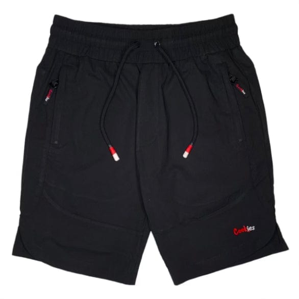 Cookies Forum Dri Fit Poplin Woven Short (Black) CM232BWS05