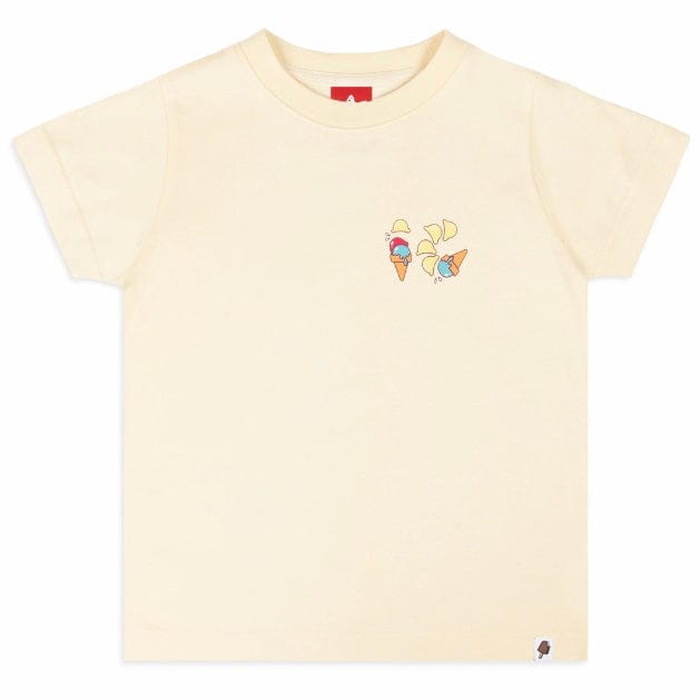 Kids Ice Cream Scoops SS Tee (Whisper White) 433-3200