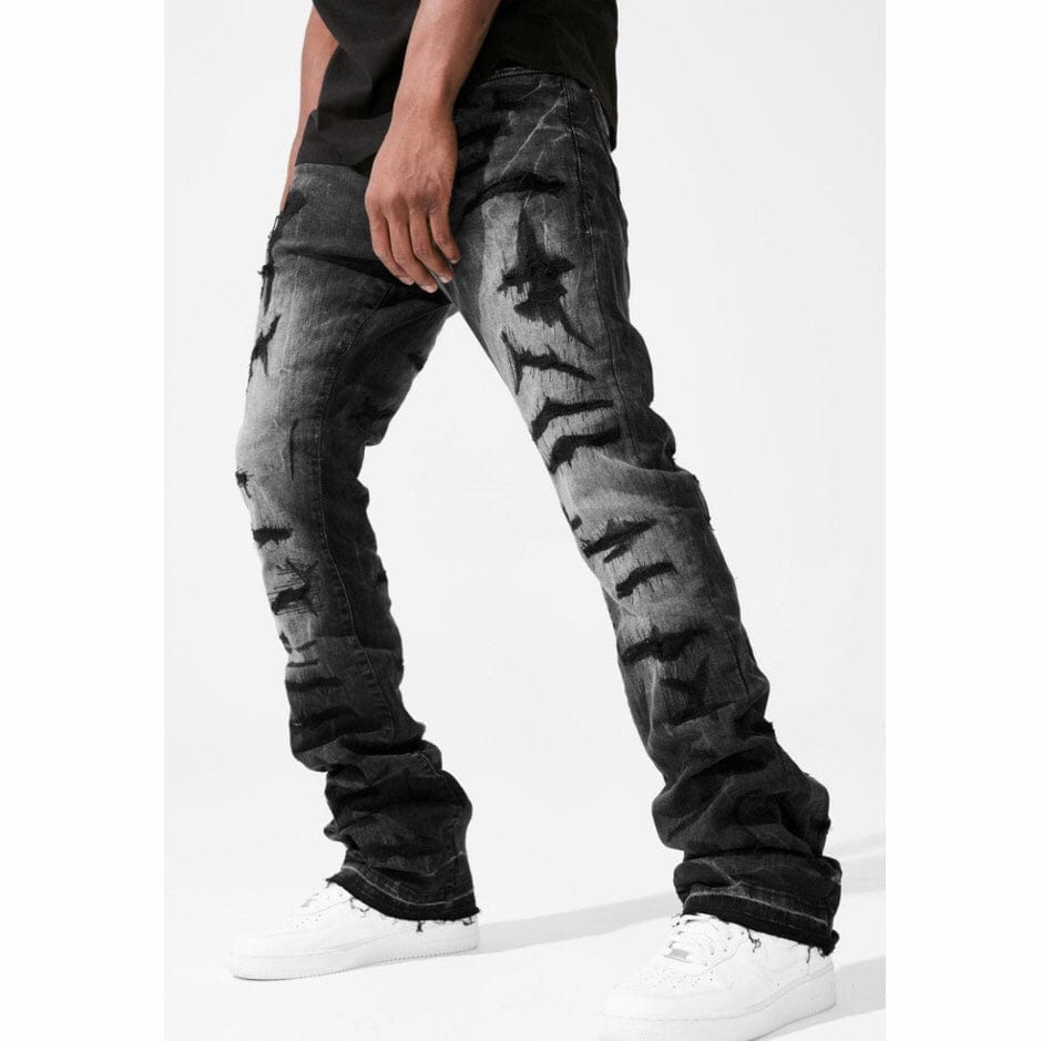 Jordan Craig Martin Stacked Wolverine Denim (Black Shadow) JTF1134