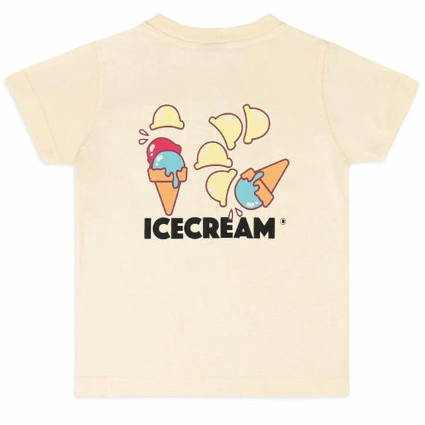 Kids Ice Cream Scoops SS Tee (Whisper White) 433-3200