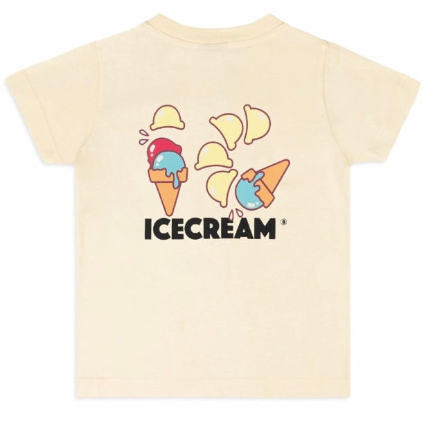 Kids Ice Cream Scoops SS Tee (Whisper White) 433-3200