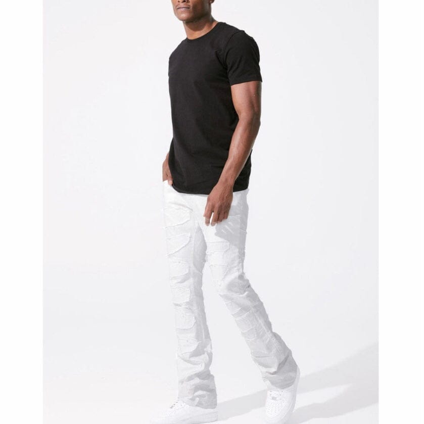 Jordan Craig Martin Stacked Python Denim (White) JTF1130A