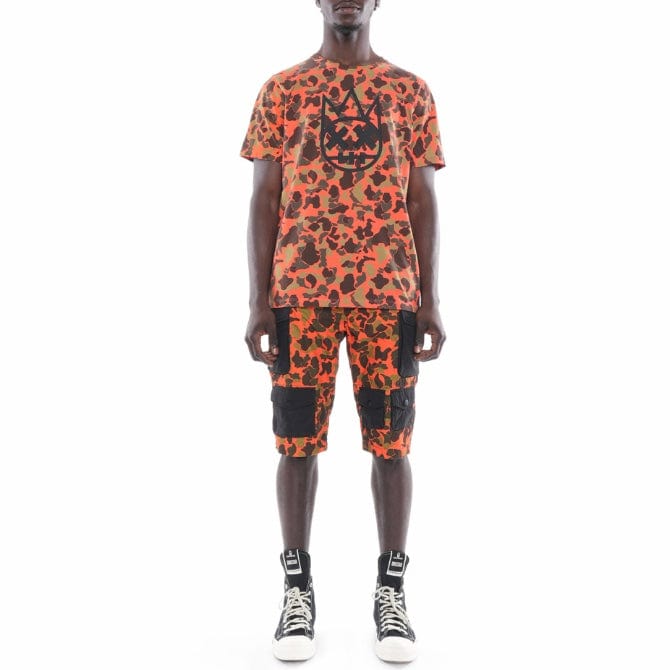 Cult Of Individuality "Camo" All Over Print SS Tee (Camo) 623A6-K105A