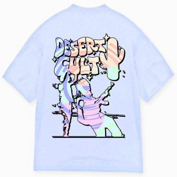 Sugar Hill Desert Cult T Shirt (Baby Blue) SH23-SUM1-22