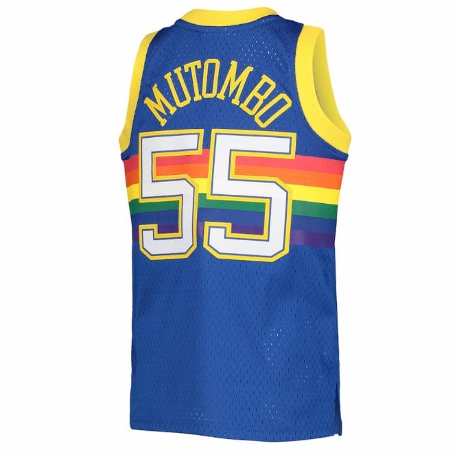 Youth Mitchell & Ness Denver Nuggets Mutombo Dikembe Jersey (Royal)