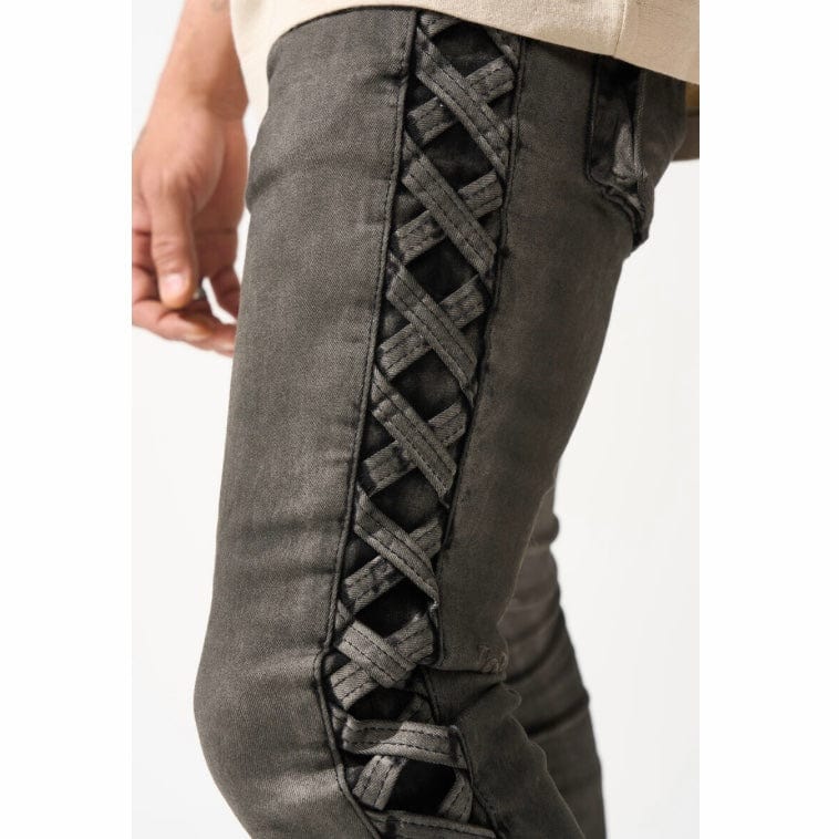 Serenede River Stacked Jeans (Grey) RIVER-GREY