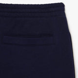 Lacoste Organic Brushed Cotton Fleece Shorts (Navy) GH9627-51