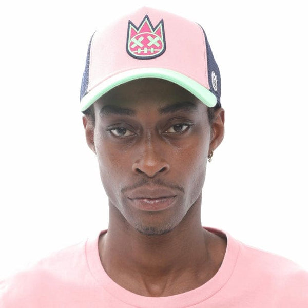 Cult Of Individuality Clean Logo Mesh Back Trucker (Candy Pink) 623AC-CH80A
