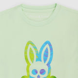 Kids Psycho Bunny Montgomery Graphic Tee (Patina Green) B0U948Y1PC