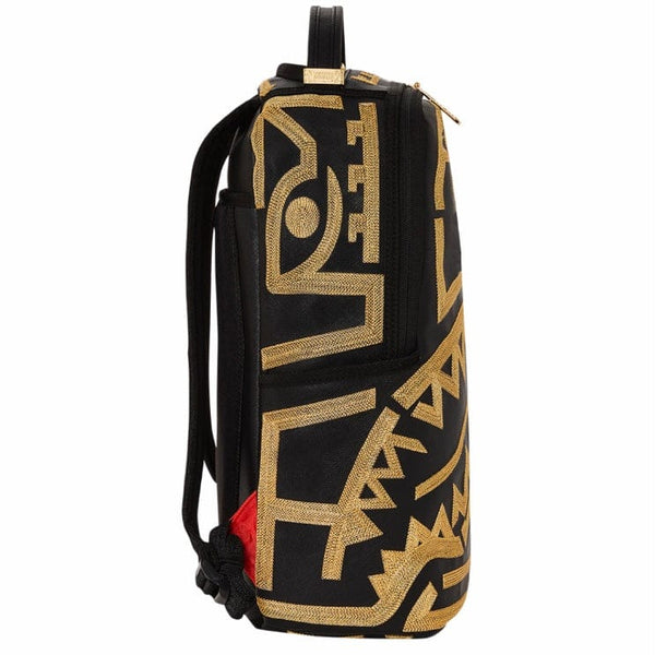 Sprayground Ai Tribal Gold Star DLXSV Backpack