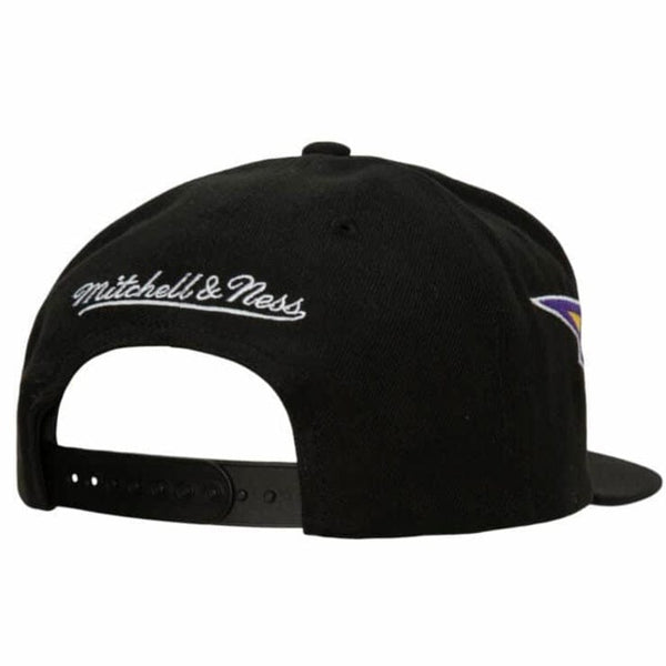 Mitchell & Ness NBA Los Angeles Lakers Double Trouble Snapback (Black)