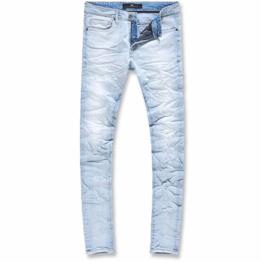 Jordan Craig Ross Ace Crinkled Denim (Iced White) JR1096