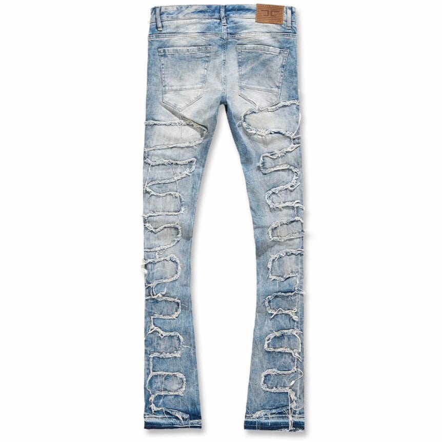 Jordan Craig Martin Stacked Python Denim (Studio Blue) JTF1130