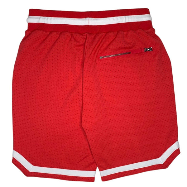 Cookies On The Block Athletic Mesh Short (Red) CM232BKS01