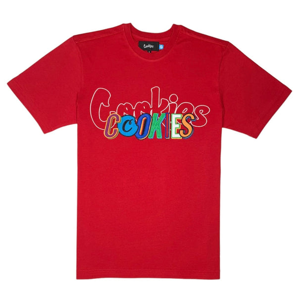 Cookies On The Block Jersey Knit (Red) CM232KST04
