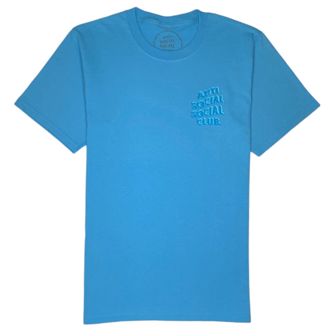 Anti Social Social Club Deeper Than Usual Tee (Aquatic Blue)