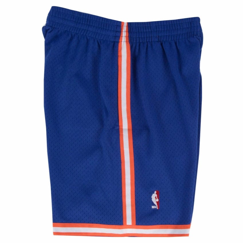 Boys Mitchell & Ness Nba New York Knicks Swingman Road Shorts (Royal)