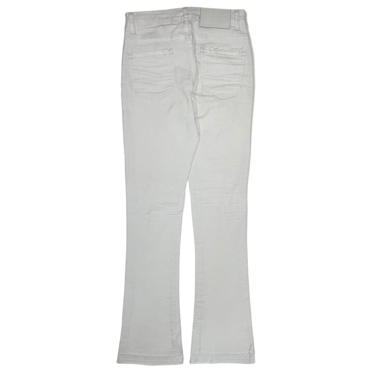 Boys Jordan Craig Martin Stacked Tribeca Twill Pants (White) JTF956RB