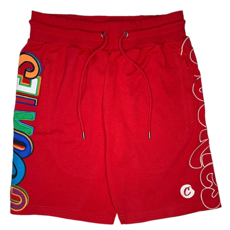 Cookies On The Block Cotton Jersey Short (Red) CM232BKS02