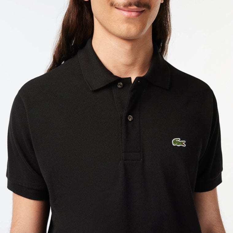 Lacoste Original Petit Pique Cotton Polo (Black) L1212-51