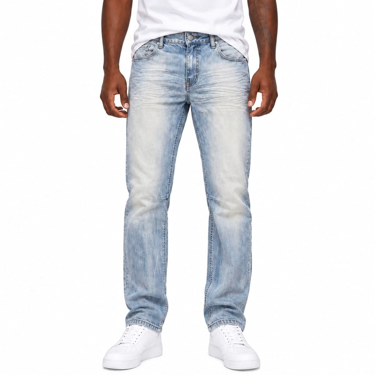 Waimea Slim Fit Denim Jean (Bleach Wash) M8248DB-BH