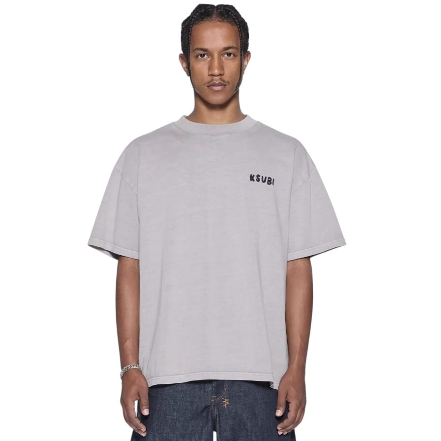Ksubi Mechanic Ekcess SS Krete Tee (Grey) MFA26TE037