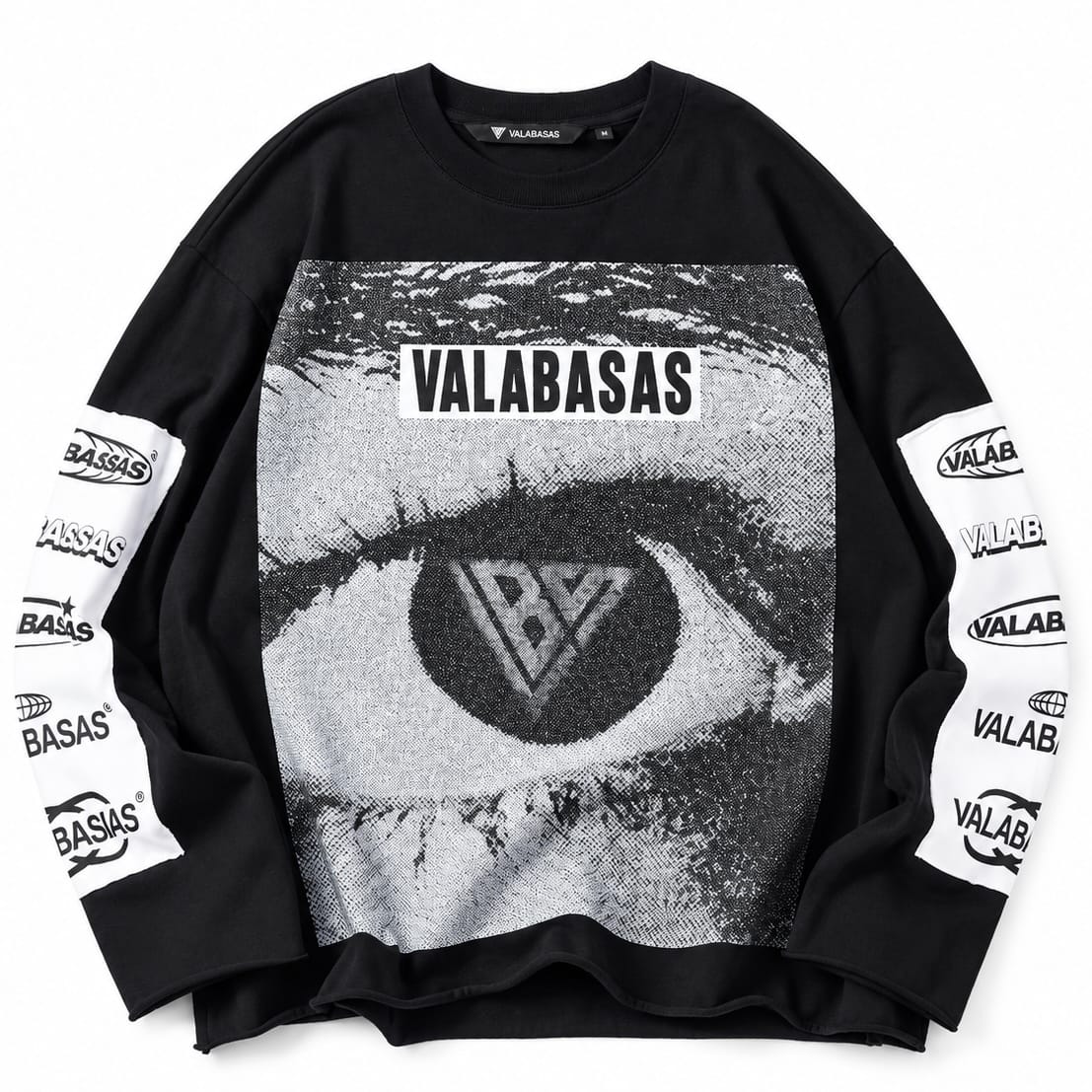 Valabasas Optic Nerve Long Sleeve Tee (Vintage Black) VLBS-VCR1-1015
