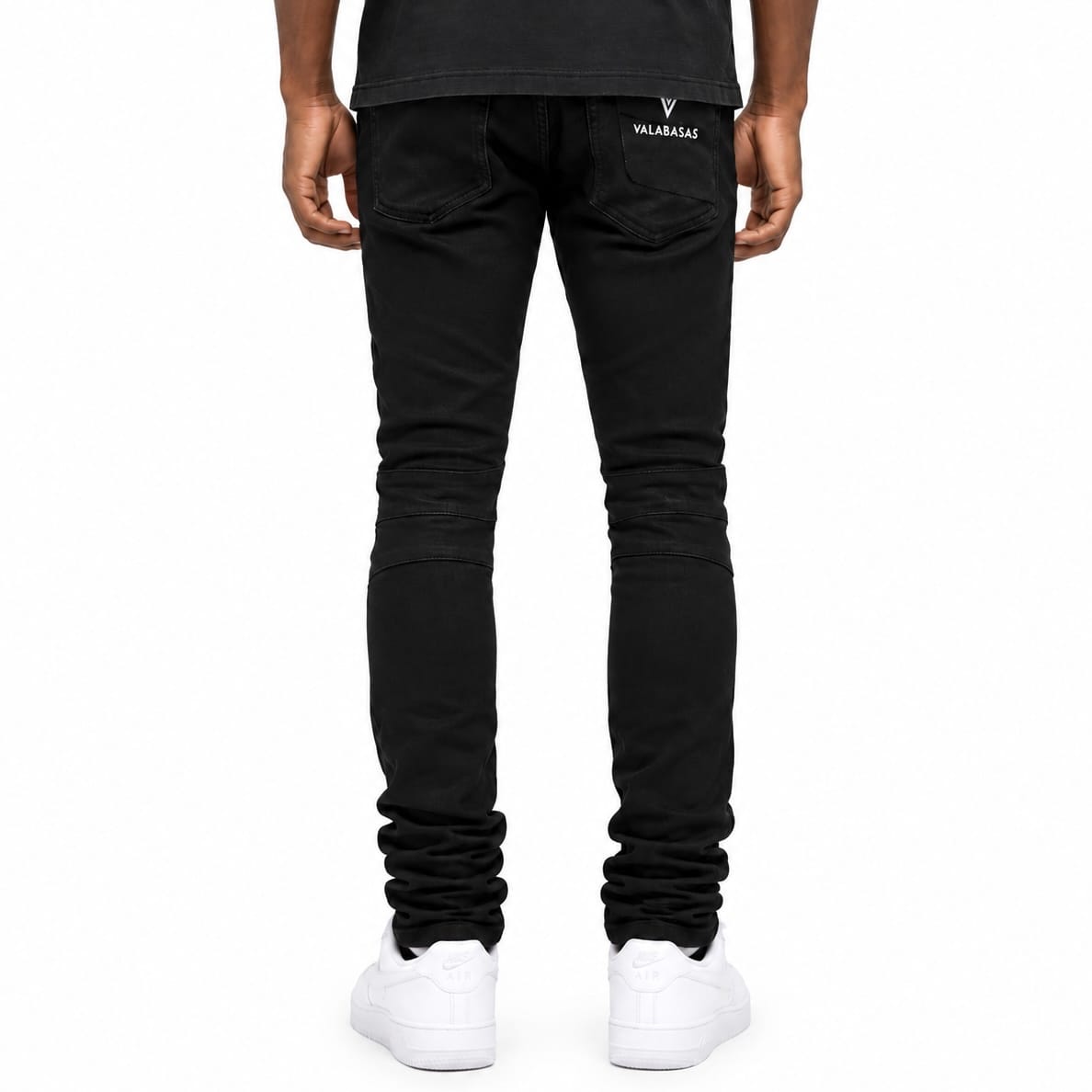 Valabasas Mr. Biker Denim Jean (Black Waxed) VLBS-VJ2-1065