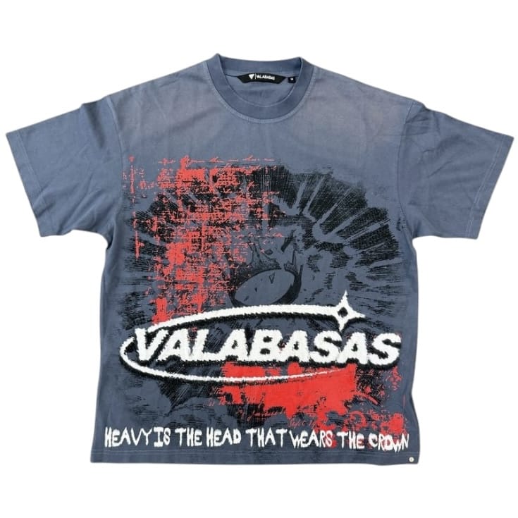 Valabasas The Crown Tee (Vintage Blue) VLBS-VCR1-1018