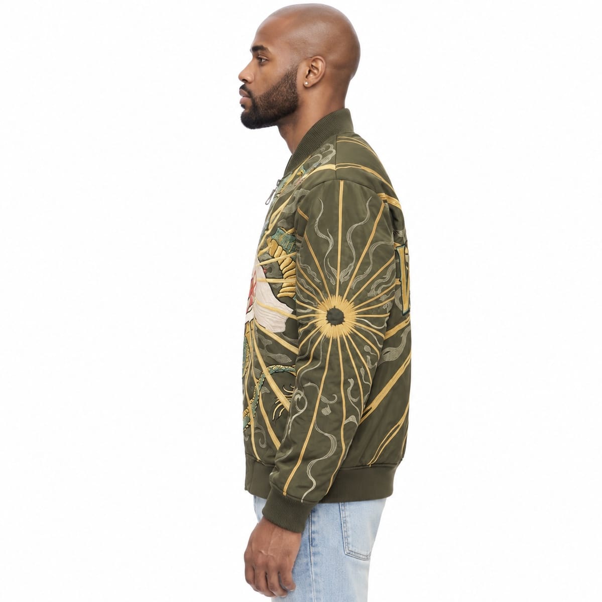 Valabasas Po Full Zip Jacket (Olive) VLBS-VJK1-1095